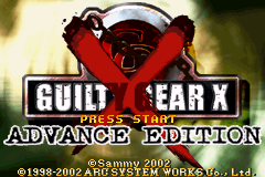 罪恶克星X Guilty Gear X - Advance Edition(JP)(Sammy)(64Mb)
